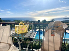 STUDIO POOL HOUSE VUE MER PANORAMIQUE AMAZING SEA VIEW WIFI LINGE INCLUT LINEN INCLUDEd